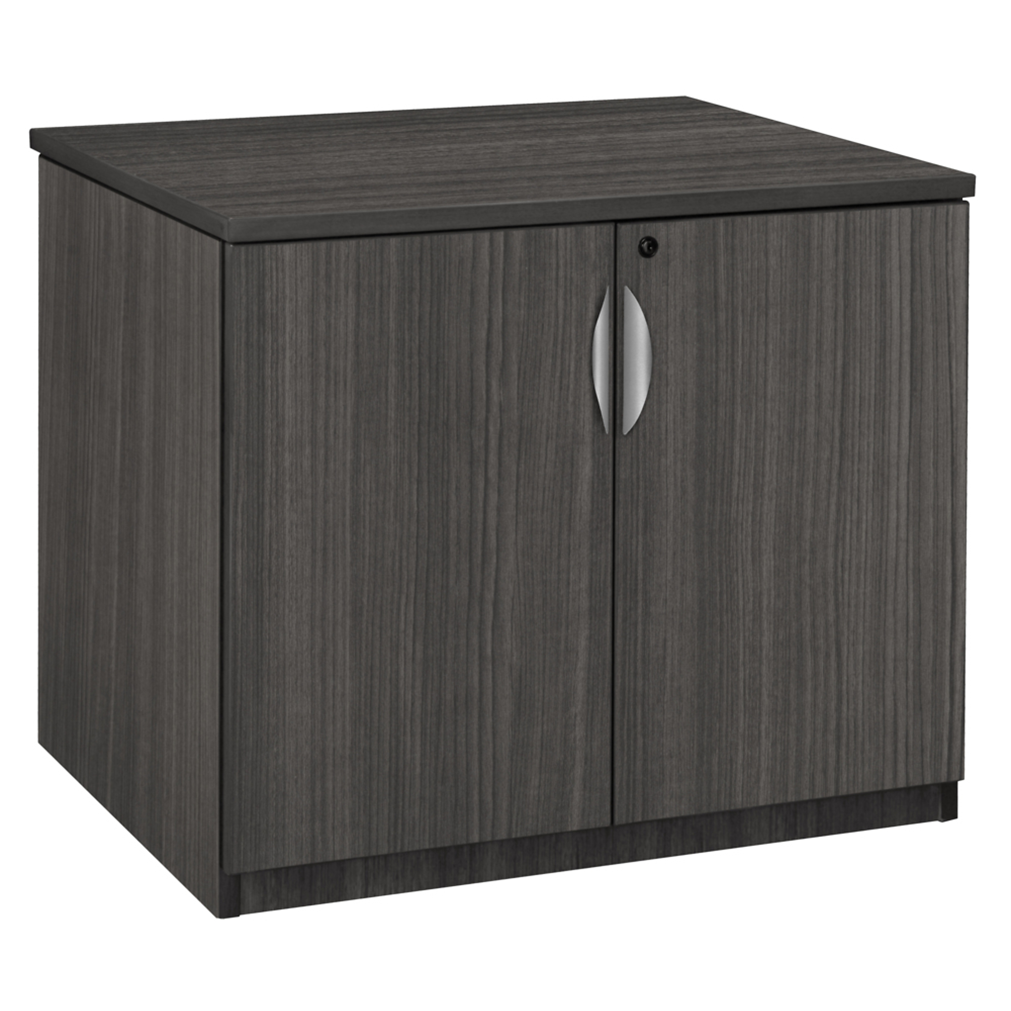 Regency Furniture Legacy Office Storage Cabinet — 29in., Ash Grey, Lockable Doors, Adjustable Shelf, Model# LSC2935AG